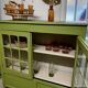 Vintage showcase furniture