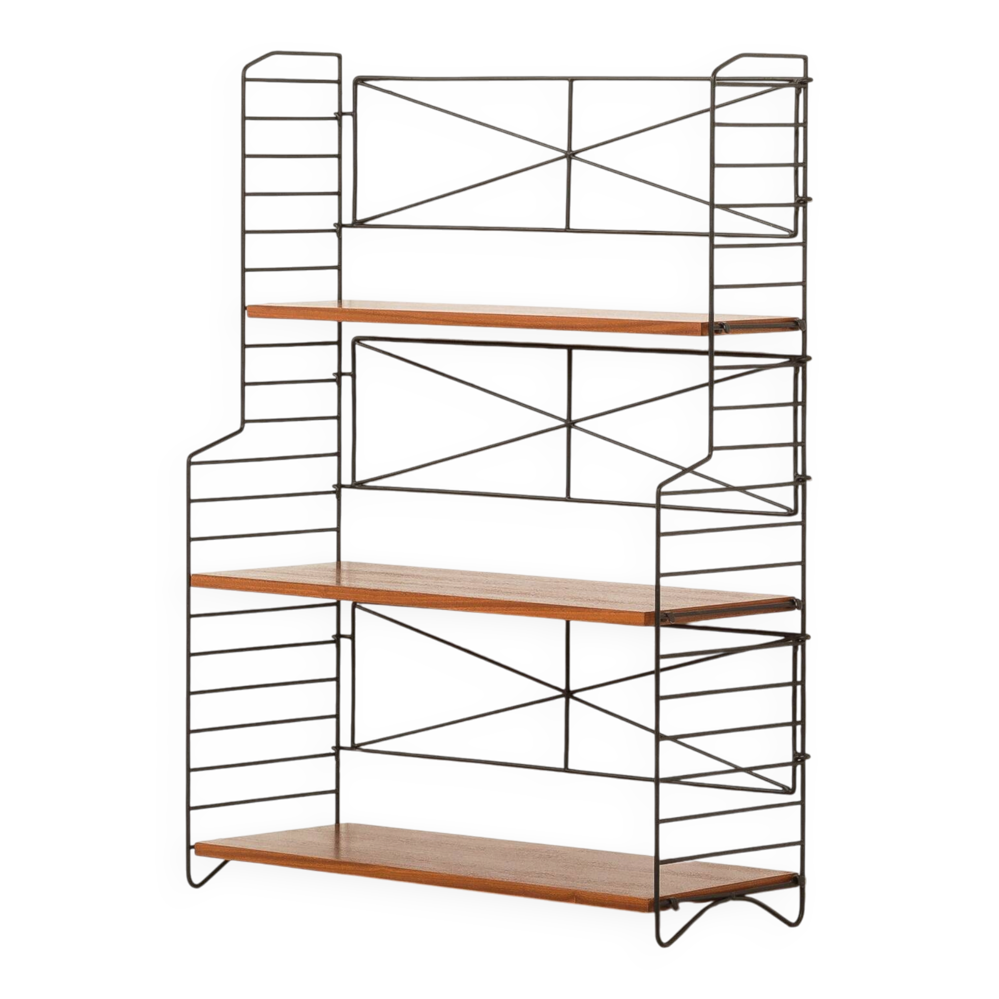 Étagère autoportante String scandinave des années 1960, Suède