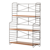 Étagère autoportante String scandinave des années 1960, Suède