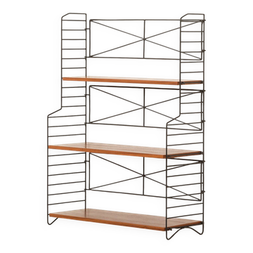 Étagère autoportante String scandinave des années 1960, Suède