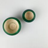 Pair of 1930s ceramic nesting bowls