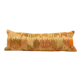 Turkish kilim cushion, 30x90 cm