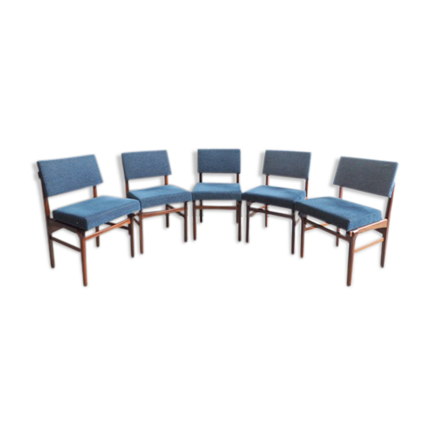 Ensemble de 5 chaises des années 60