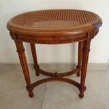 Tabouret de piano haute ou banquette de style Louis XVI époque 1900