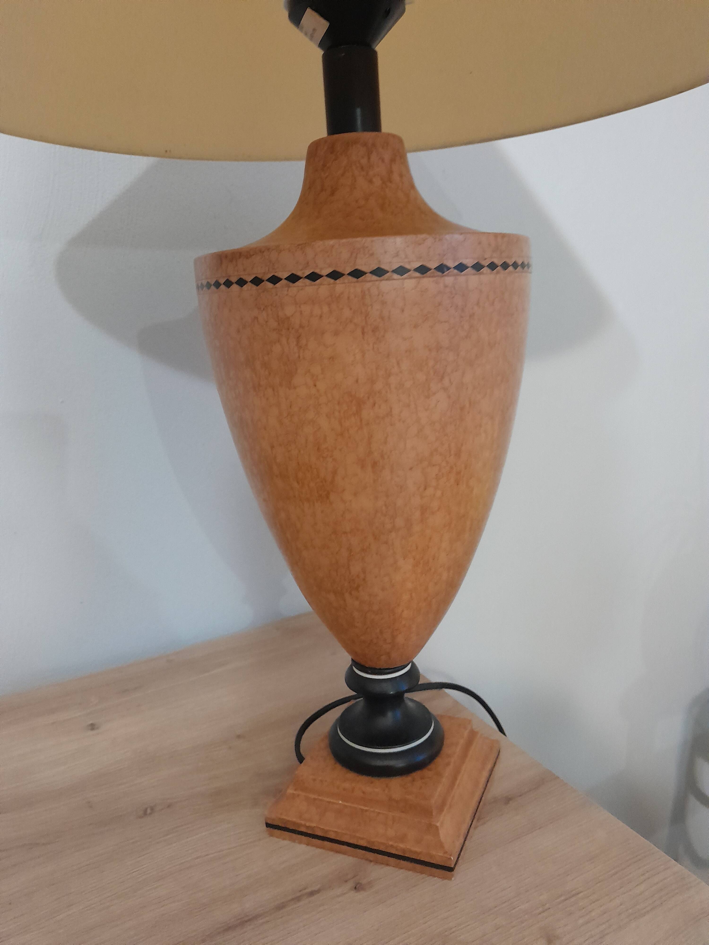 Vintage desk table lamp le dauphin