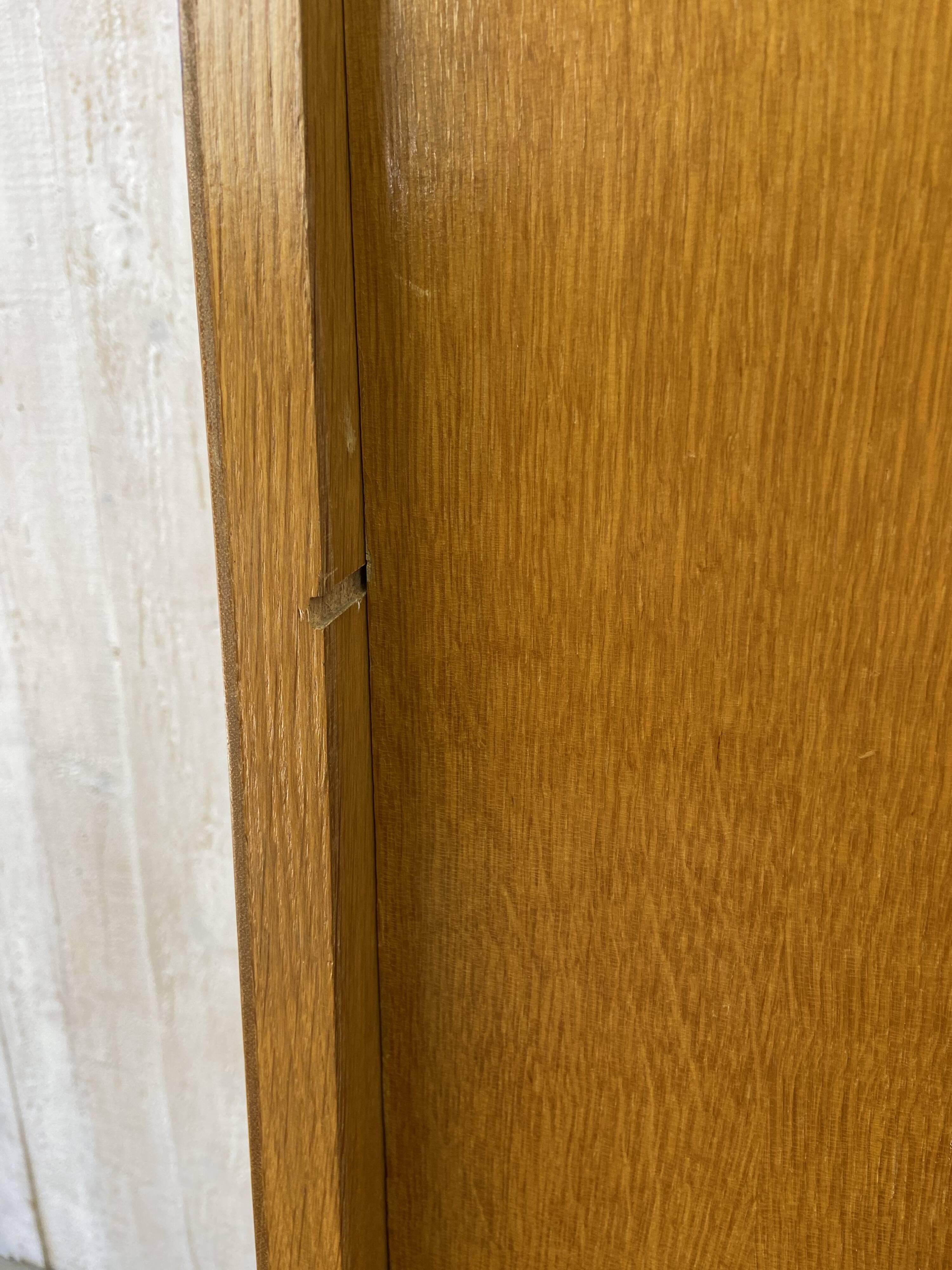 Vintage wood/wicker secretary