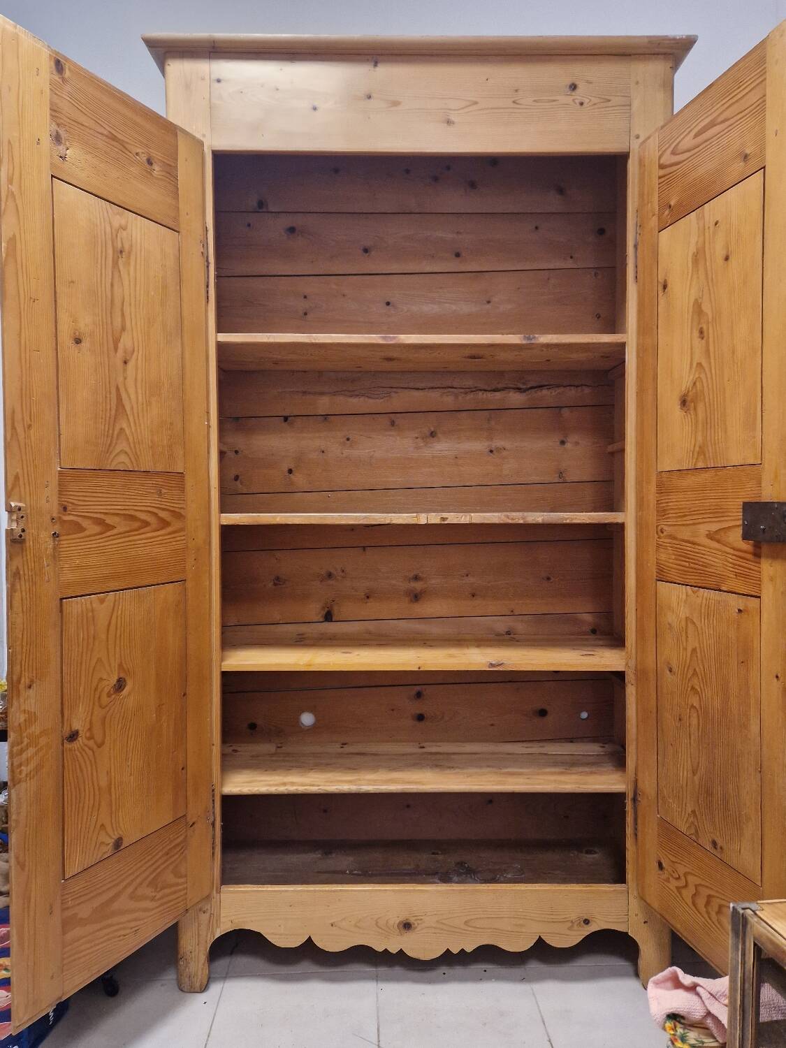 Large late 19th century wardrobe