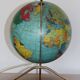 Globe terrestre lumineux TARIDE verre 1966