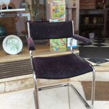 Suite of 3 chairs 70s