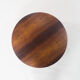 Haslev Møbelsnedkeri round rosewood coffee table by Severin Hansen