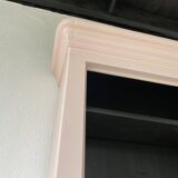 Vitrine haute rose poudrée