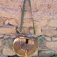 Large handmade wicker fishing basket