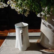 Pichet art déco en terre de fer Longwy 1911