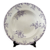 Antique hollow plate Longwy Hanoi