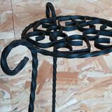 Wrought iron side table from the 1950s.