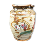 Vase en grès émaillé Amour en cage
