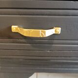 Restyled art deco bookcase shelf cabinet