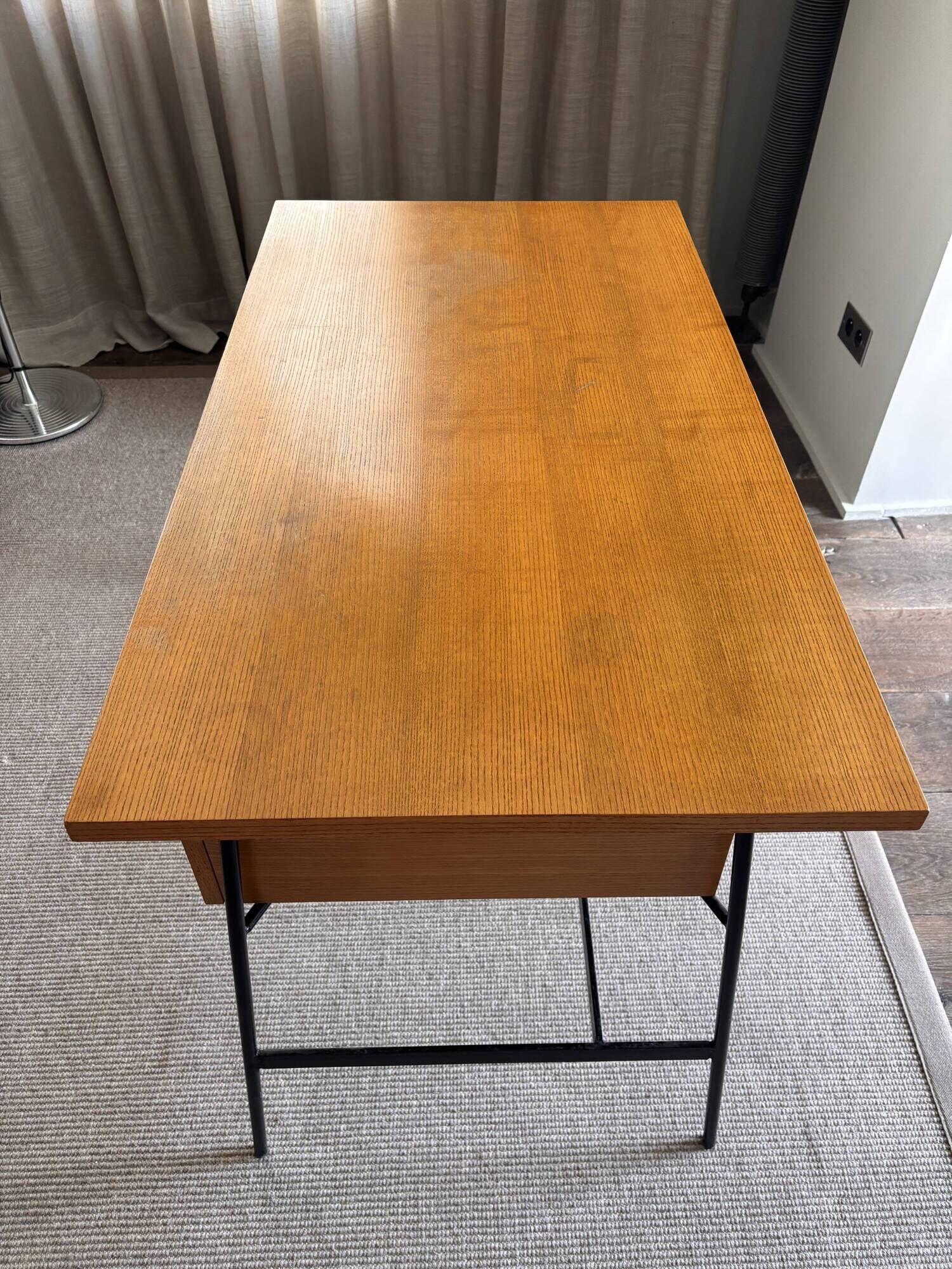 Vintage modernist desk Pierre Paulin model CM178