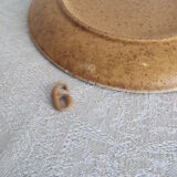 6 Longchamp stoneware dessert plates