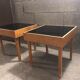 Paire de table basses 1960