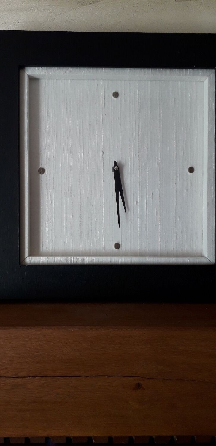 Wooden wall clock