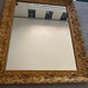 Rectangular framed mirror in wood and gilded stucco – Louis XV Rococo style