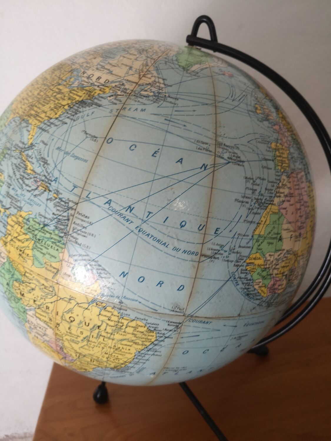 Vintage globe