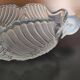 Central coupe in frosted crystal with double swan neck, Mikasa Walther
