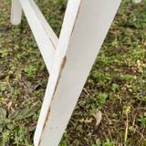 6 vintage wooden folding garden armchairs