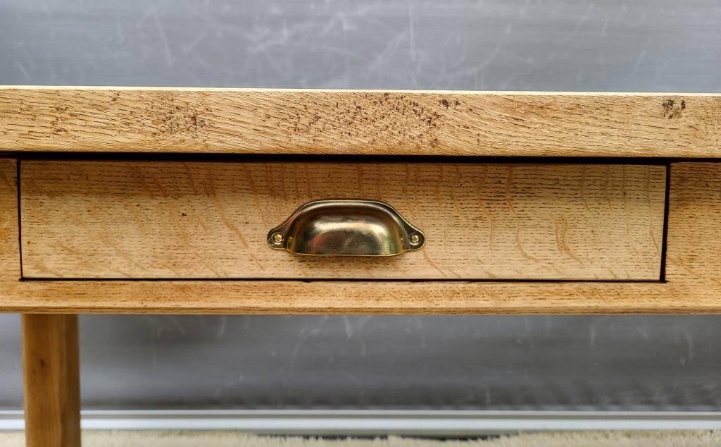 Table de ferme Chêne massif 200x79