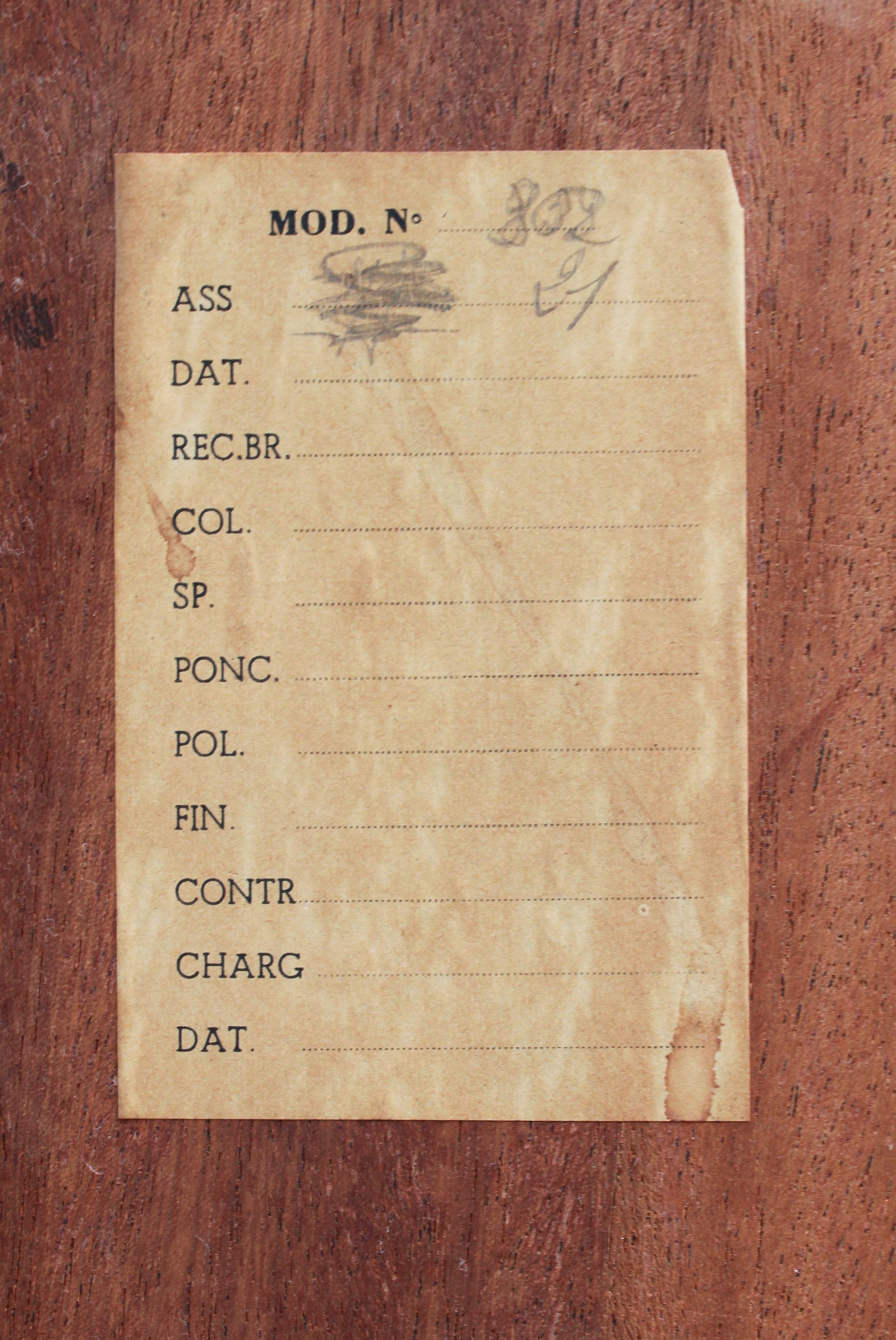 Scandinavian style chest of drawers, mid-century, 4 drawers