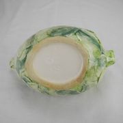 Vintage Gravy Boat Italy Barbotine Sauce Boat