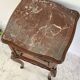 TABLE de Chevet Style Louis XV MARBRE