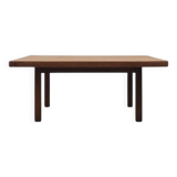 Table basse danoise en chêne par Hans J. Wegner pour Getama, années 1960