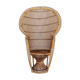 Emmanuelle armchair in rattan