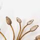 Single gilded and crystal florentine sconce by Banci Firenze.