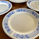 Set of 4 dessert plates