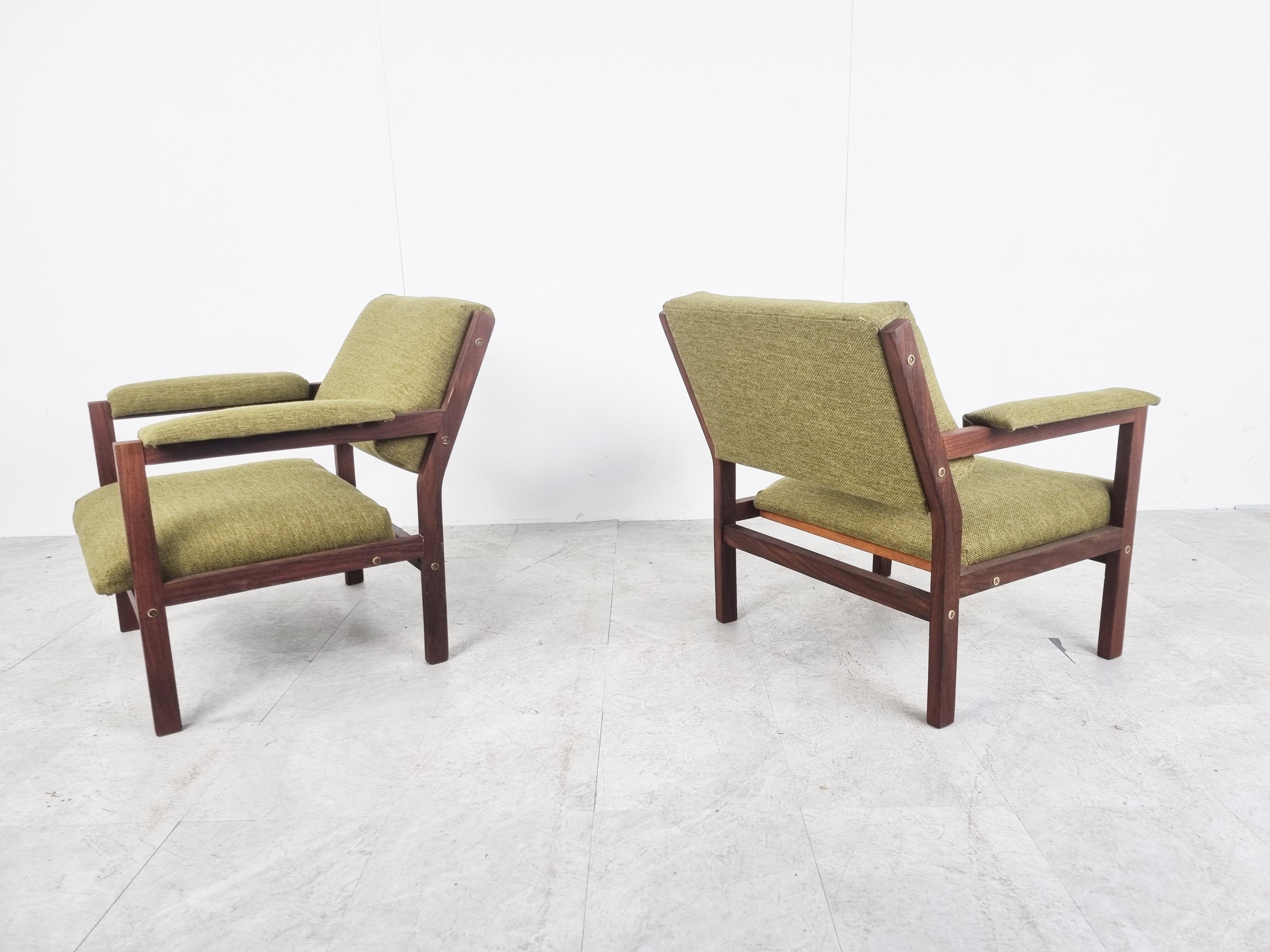 Pair of mid century armchairs by Pastoe, 1960s