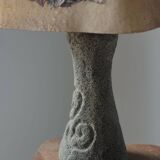 Stone & resin lamp 1970
