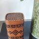 Vintage woven bamboo box - Artisanal Shanghai
