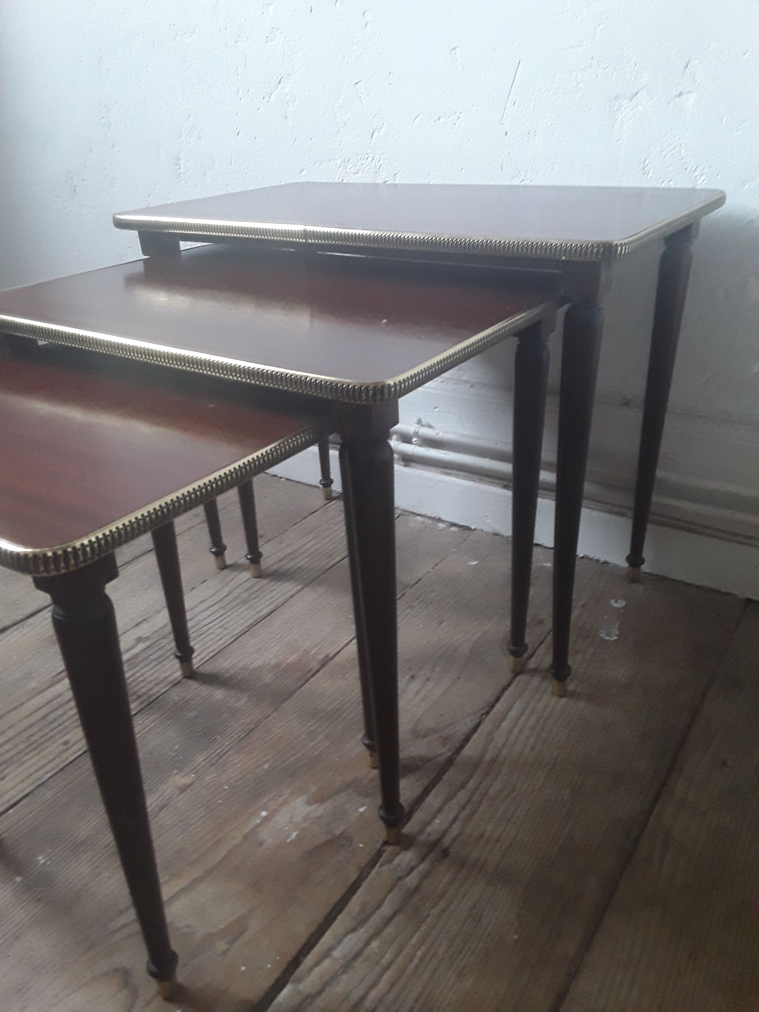Vintage nesting tables