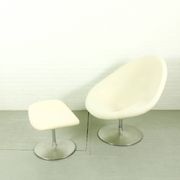 Iconic Pierre Paulin "Globe" Chair & Ottoman for Artifort