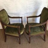 Pair of antique armchairs
