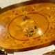 Napoleon III period dressing table (1855) fully inlaid.