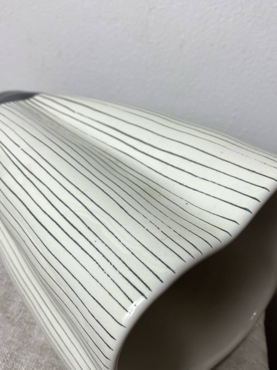 Vintage ceramic vase from Italy