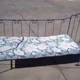 Napoleon III wrought iron folding bed