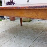 Old oval farm table 2m42