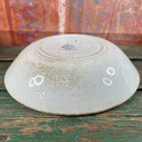 Hollow dish rooster Creil Montereau