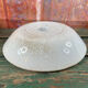 Hollow dish rooster Creil Montereau