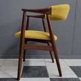 Thomas Harlev chair model 213 in yellow Boucle